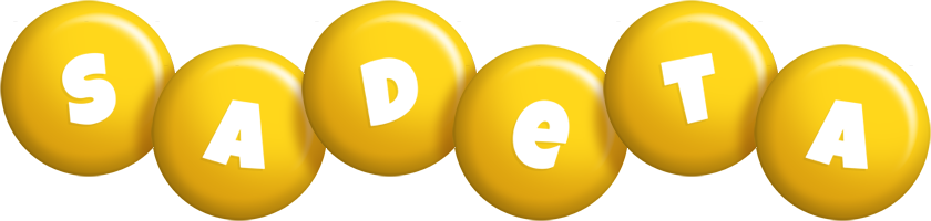 Sadeta candy-yellow logo