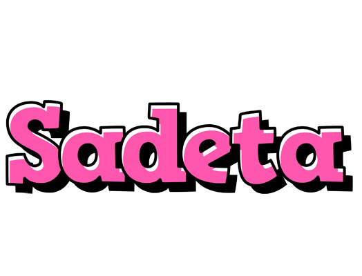 Sadeta girlish logo