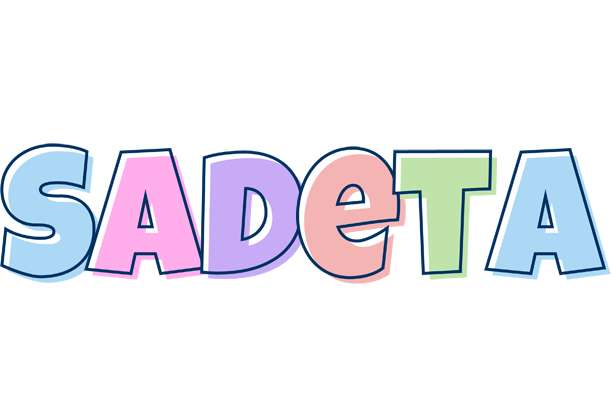Sadeta pastel logo