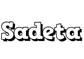 Sadeta snowing logo