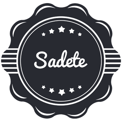 Sadete badge logo