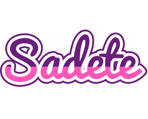 Sadete cheerful logo