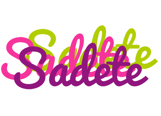 Sadete flowers logo