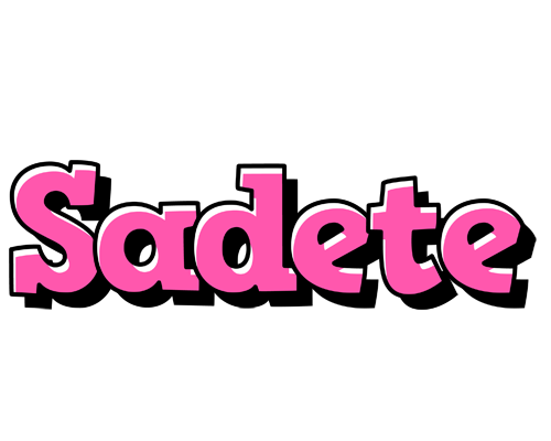 Sadete girlish logo