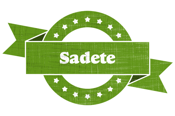 Sadete natural logo