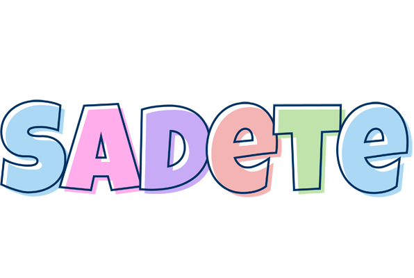 Sadete pastel logo