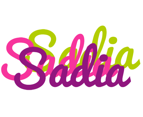 Sadia flowers logo