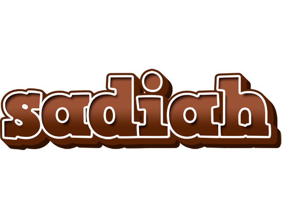 Sadiah brownie logo