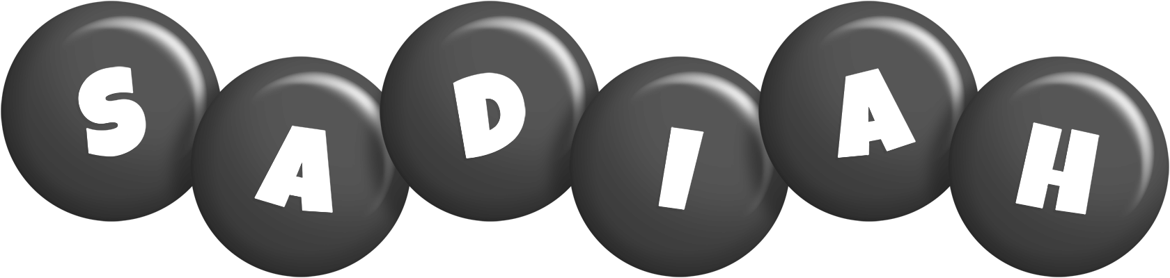 Sadiah candy-black logo