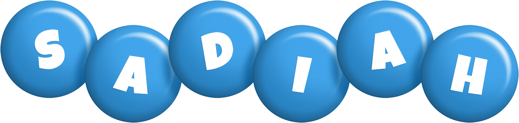 Sadiah candy-blue logo