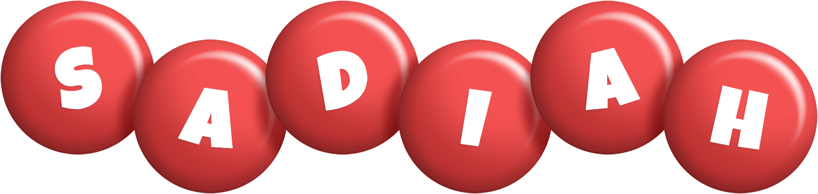 Sadiah candy-red logo