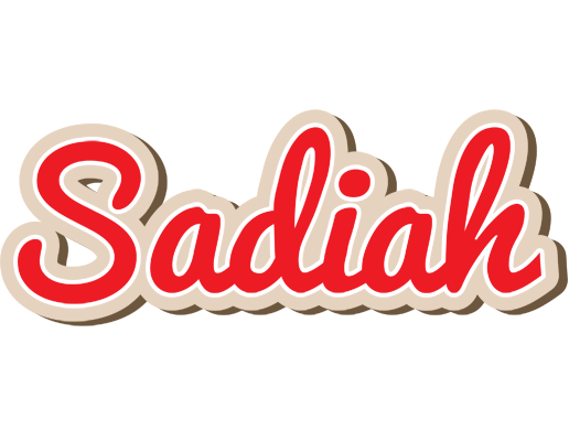 Sadiah chocolate logo
