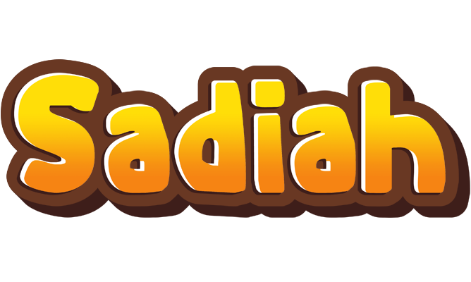 Sadiah cookies logo