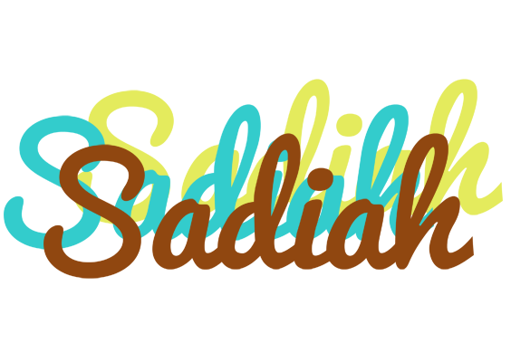 Sadiah cupcake logo
