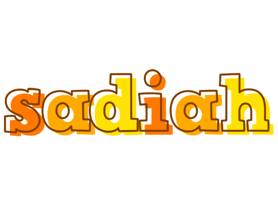 Sadiah desert logo