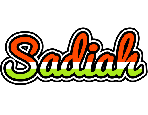 Sadiah exotic logo