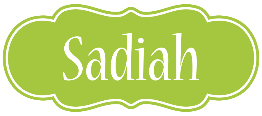 Sadiah family logo