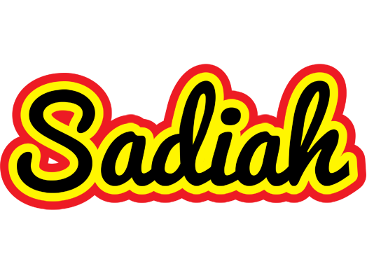 Sadiah flaming logo