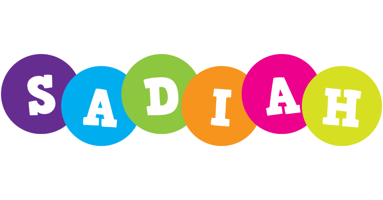 Sadiah happy logo