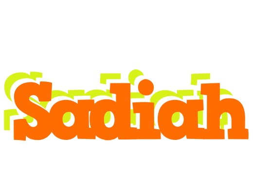 Sadiah healthy logo
