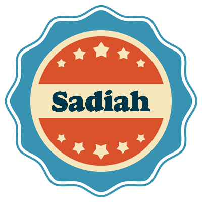 Sadiah labels logo