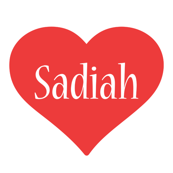 Sadiah love logo