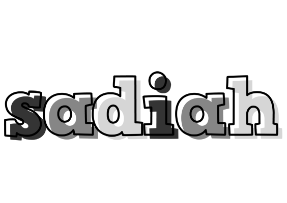 Sadiah night logo