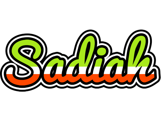 Sadiah superfun logo