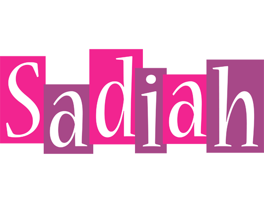 Sadiah whine logo