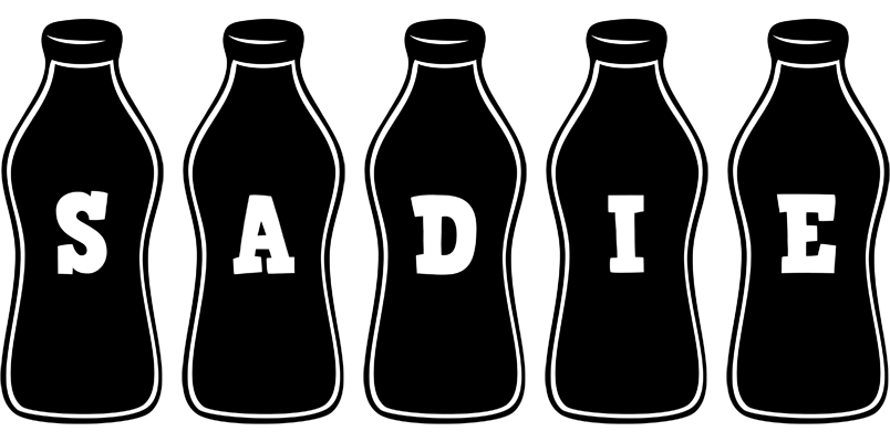 Sadie bottle logo