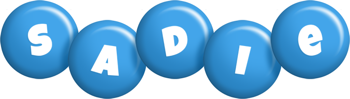 Sadie candy-blue logo
