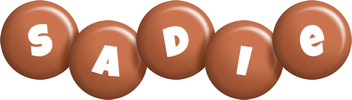 Sadie candy-brown logo