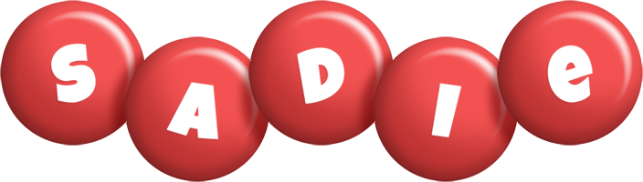 Sadie candy-red logo