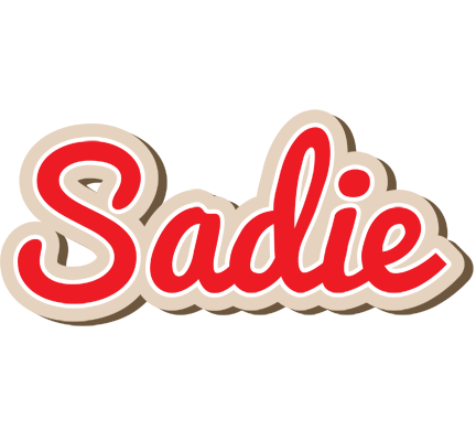 Sadie chocolate logo