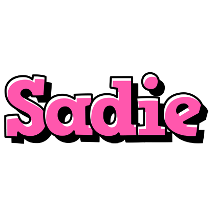 Sadie girlish logo