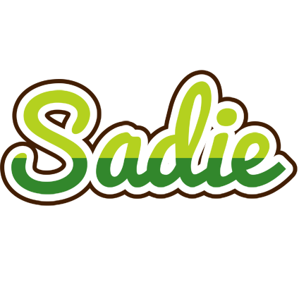 Sadie golfing logo