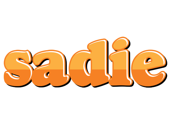 Sadie orange logo