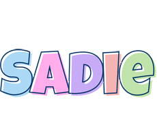 Sadie pastel logo