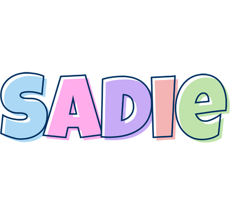 Sadie pastel logo