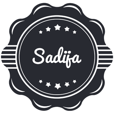 Sadija badge logo