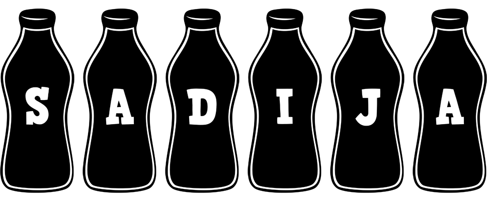 Sadija bottle logo
