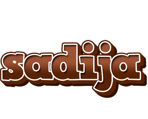 Sadija brownie logo