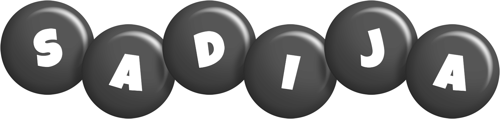 Sadija candy-black logo