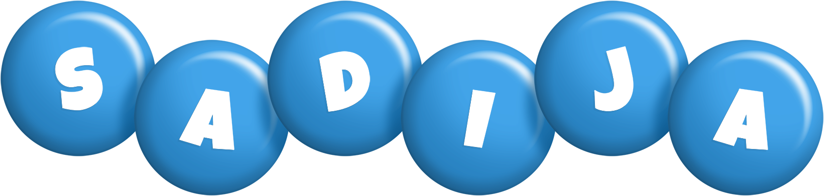 Sadija candy-blue logo