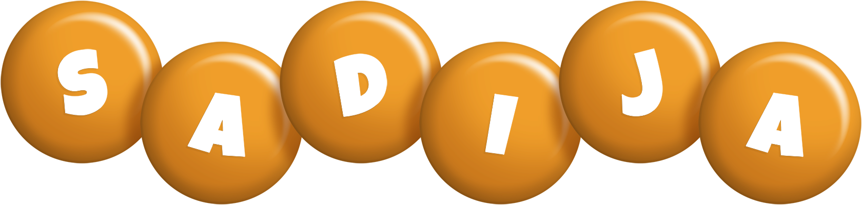 Sadija candy-orange logo