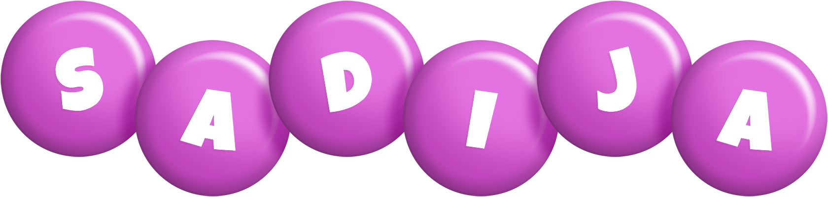 Sadija candy-purple logo