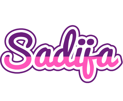 Sadija cheerful logo
