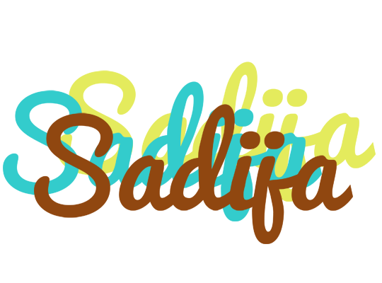 Sadija cupcake logo