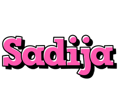 Sadija girlish logo