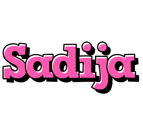 Sadija girlish logo